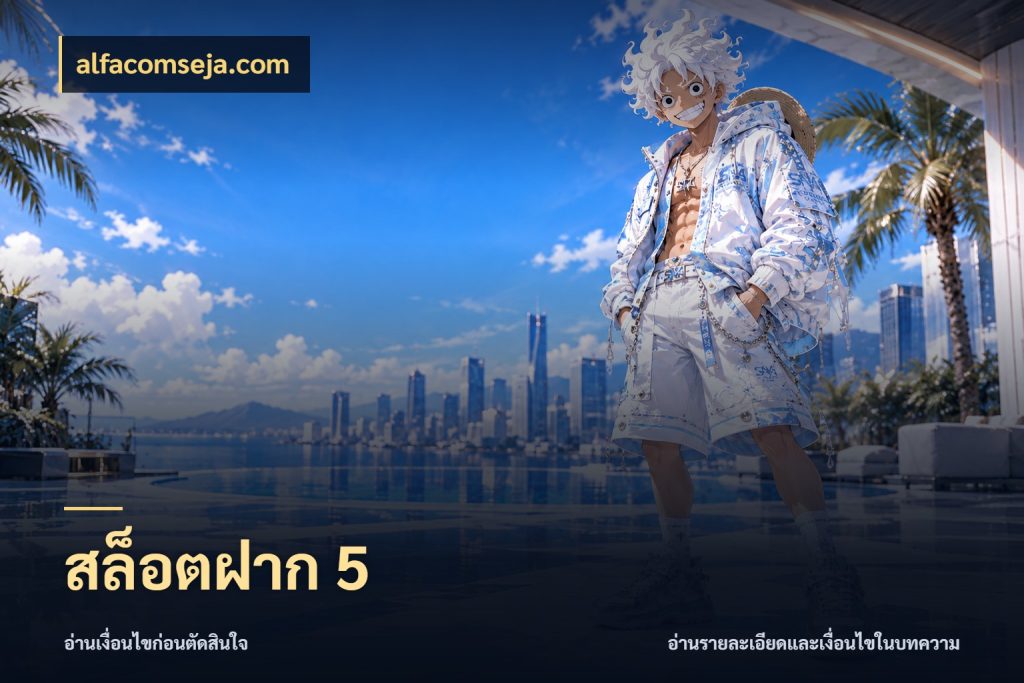 สล็อตฝาก 5 ยอดเริ่มต้นน่าจับตากับสิทธิ์ที่เกี่ยวข้อง กับ alfacomseja.com