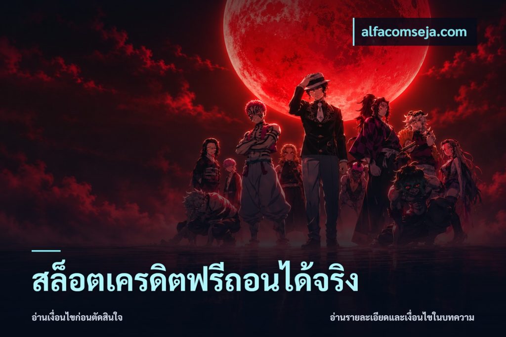 สล็อตเครดิตฟรีถอนได้จริง