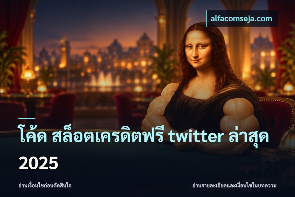 โค้ด สล็อตเครดิตฟรี twitter ล่าสุด 2025