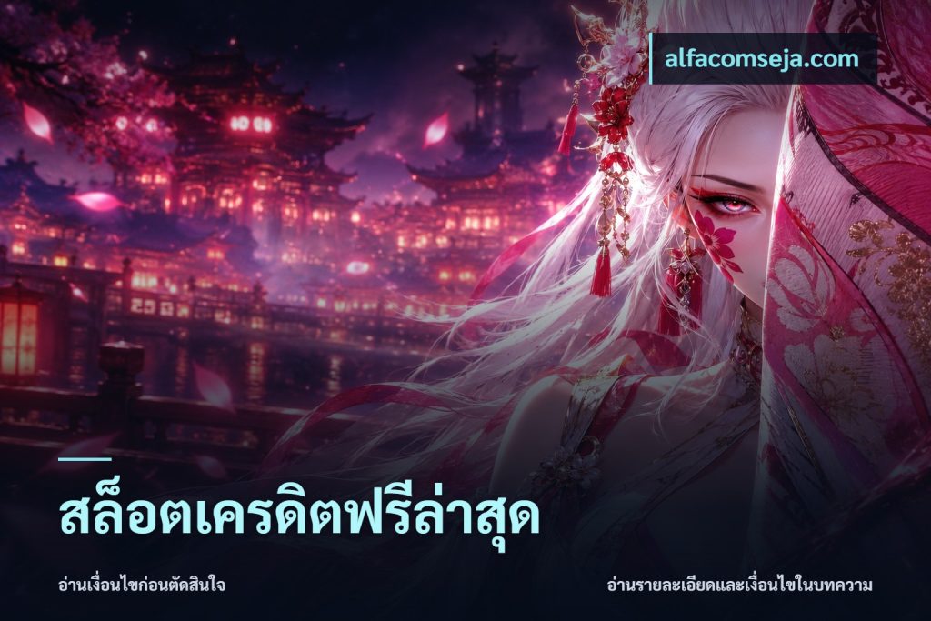 สล็อตเครดิตฟรีล่าสุด