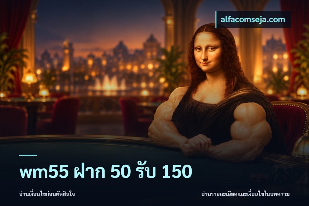 wm55 ฝาก 50 รับ 150