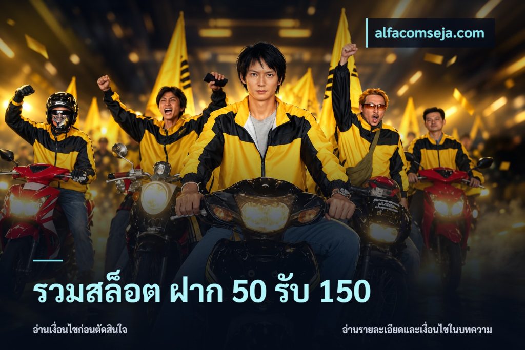 รวมสล็อต ฝาก 50 รับ 150