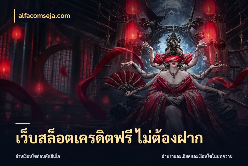 เว็บสล็อตเครดิตฟรี ไม่ต้องฝาก เปิดประเด็นเครดิตฟรีสำหรับคนชอบลุ้น ในมุม alfacomseja.com