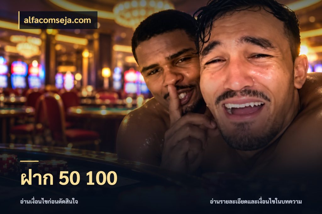 ฝาก 50 100 เปิดมุมยอดเริ่มต้นสำหรับคนชอบเกม กับ alfacomseja.com