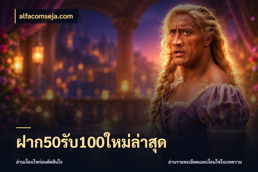 ฝาก50รับ100ใหม่ล่าสุด alfacomseja.com รูปแบบโบนัสกับสิทธิ์ของสายเกม