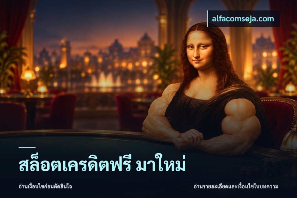 สล็อตเครดิตฟรี มาใหม่