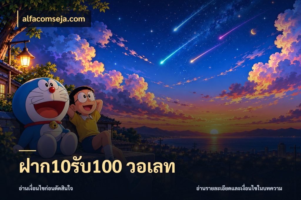 ฝาก10รับ100 วอเลท สนุกกับตัวเลือกโปรในสไตล์ของคุณ ในมุม alfacomseja.com