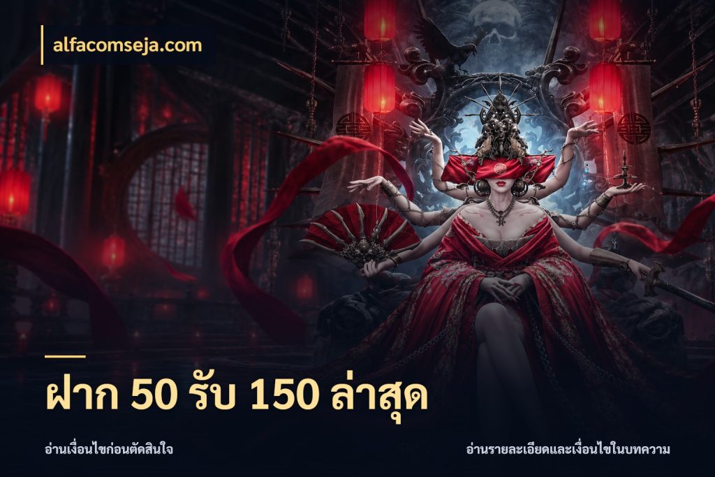 ฝาก 50 รับ 150 ล่าสุด สายโบนัสเลือกจังหวะสนุกได้อย่างไร ในมุม alfacomseja.com