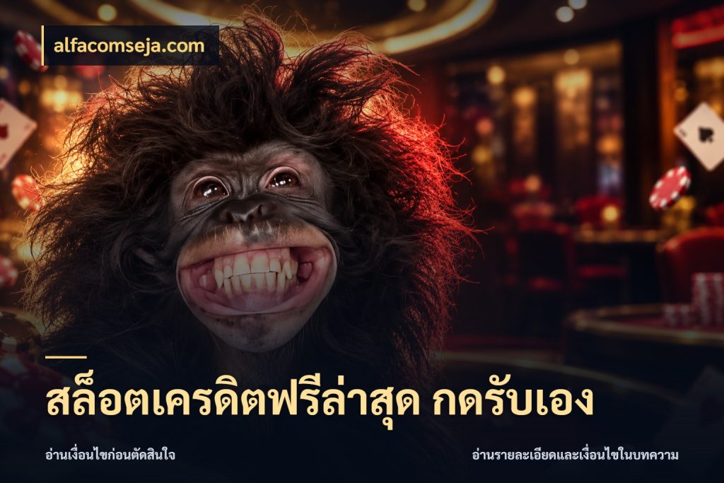 สล็อตเครดิตฟรีล่าสุด กดรับเอง alfacomseja.com รู้จักยอดและขอบเขตของเครดิตฟรี