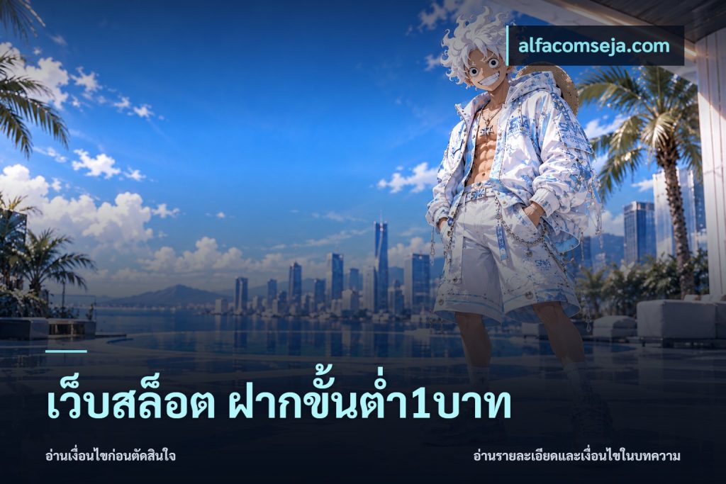 เว็บสล็อต ฝากขั้นต่ำ1บาท
