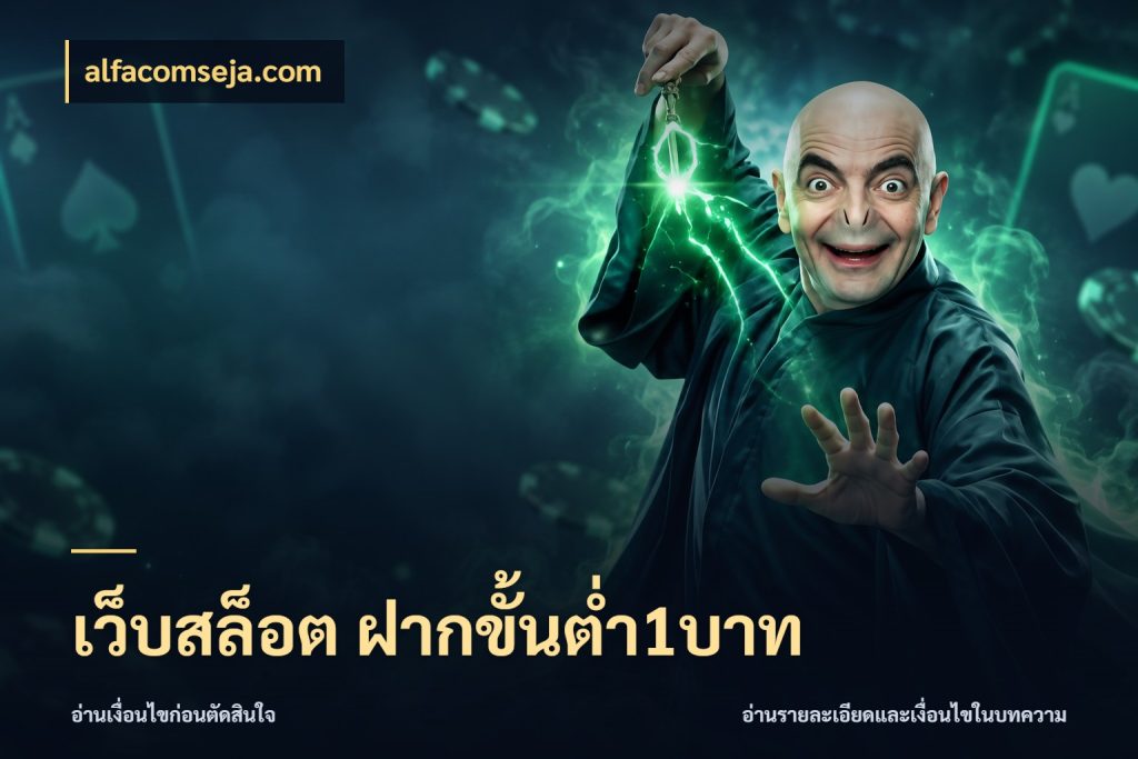 เว็บสล็อต ฝากขั้นต่ำ1บาท สายทุนน้อยเลือกความสนุกให้พอดี สไตล์ alfacomseja.com