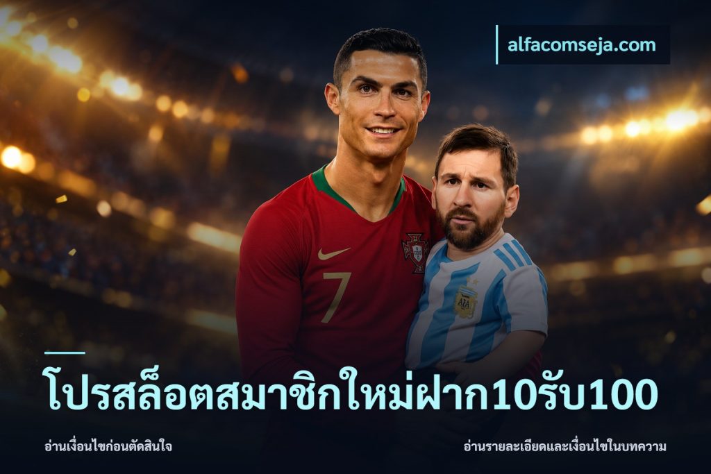โปรสล็อตสมาชิกใหม่ฝาก10รับ100