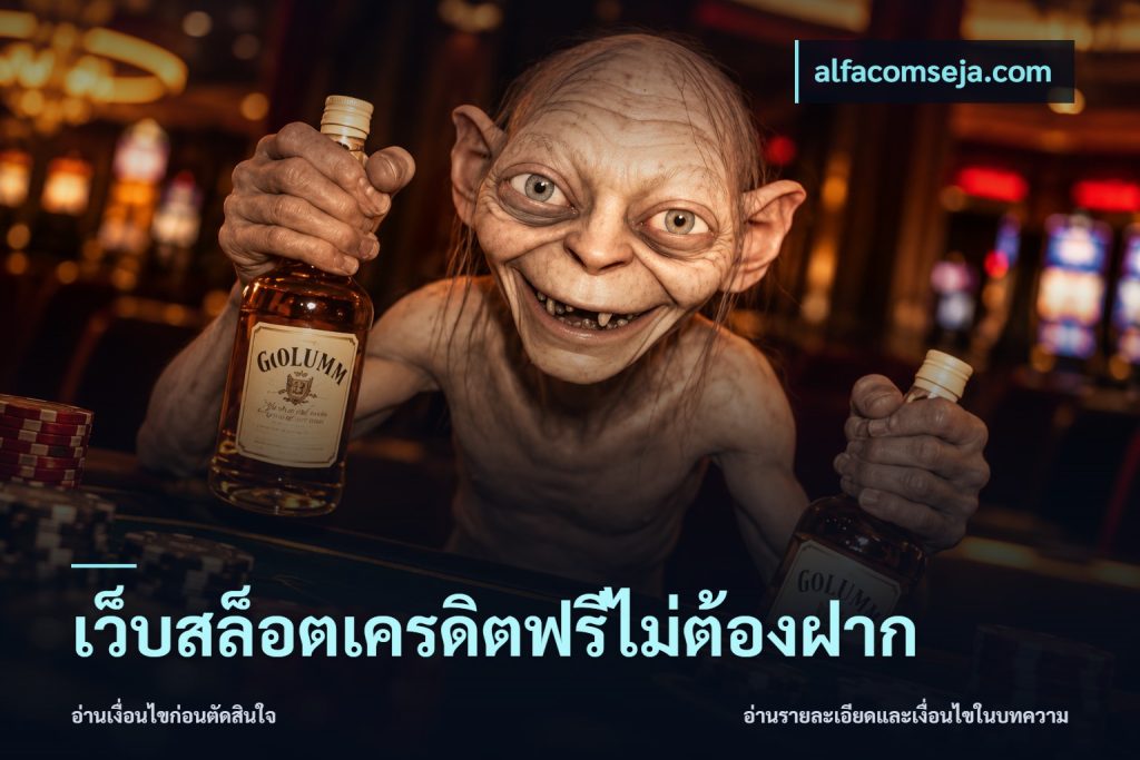 เว็บสล็อตเครดิตฟรีไม่ต้องฝาก