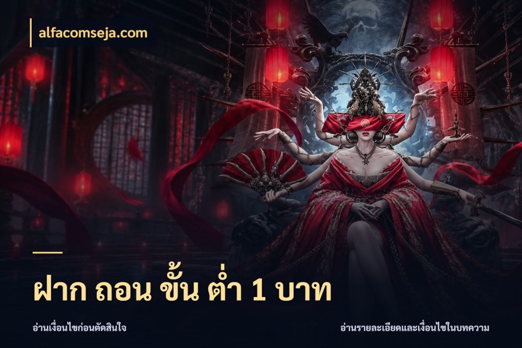 ฝาก ถอน ขั้น ต่ำ 1 บาท จำนวนเริ่มต้นกับสไตล์เกมที่ชอบ สไตล์ alfacomseja.com