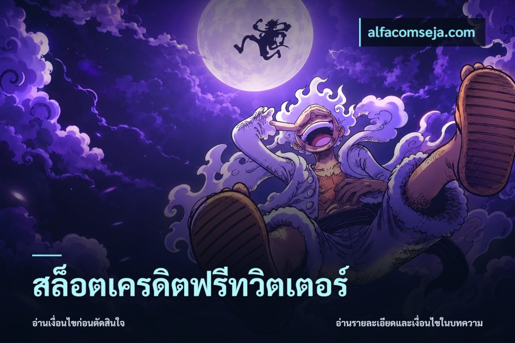 สล็อตเครดิตฟรีทวิตเตอร์
