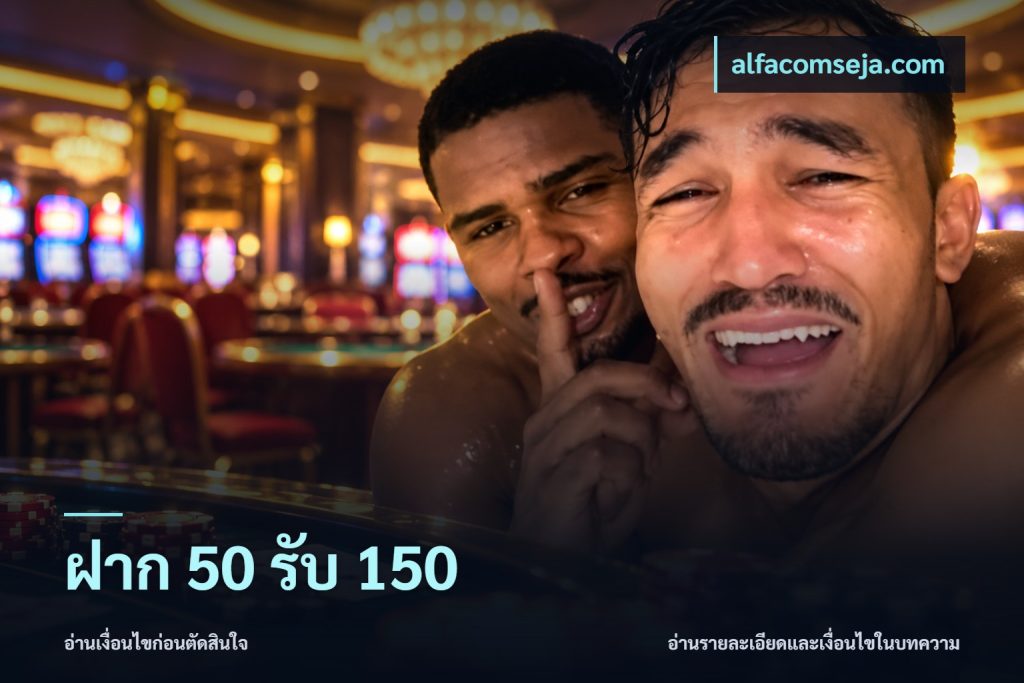 ฝาก 50 รับ 150