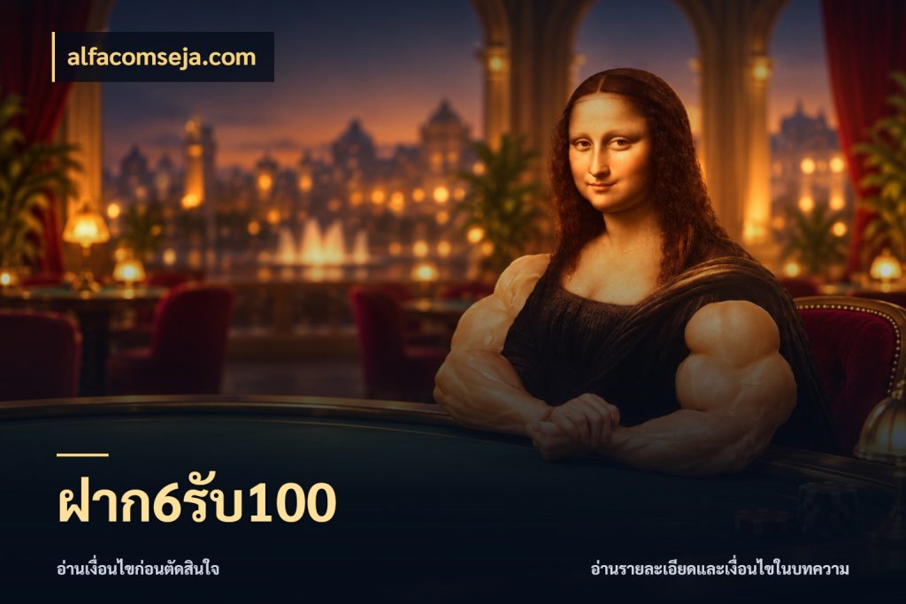 ฝาก6รับ100 alfacomseja.com โปรกับเกมที่ชอบเลือกให้ตรงสไตล์
