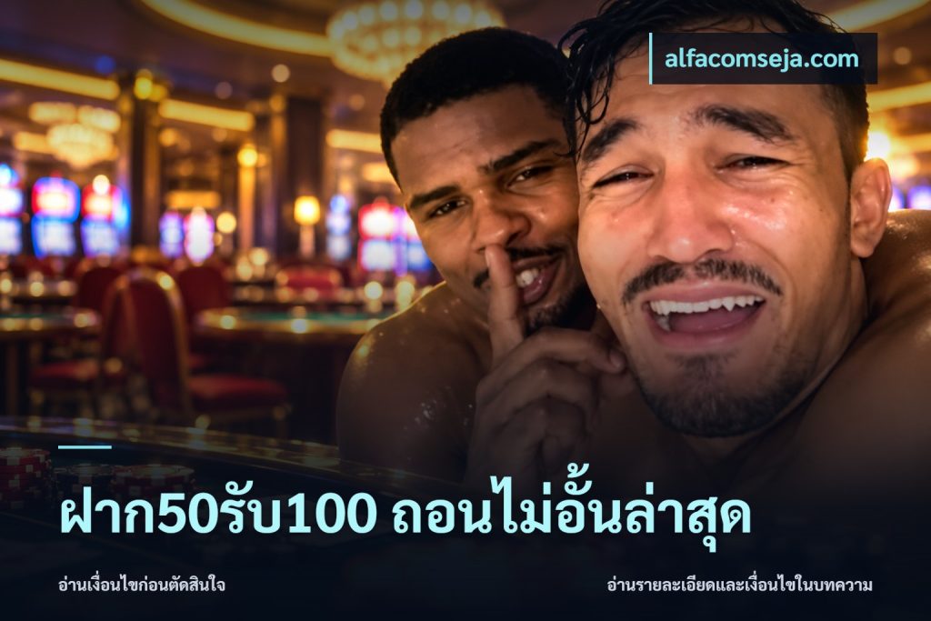 ฝาก50รับ100 ถอนไม่อั้นล่าสุด