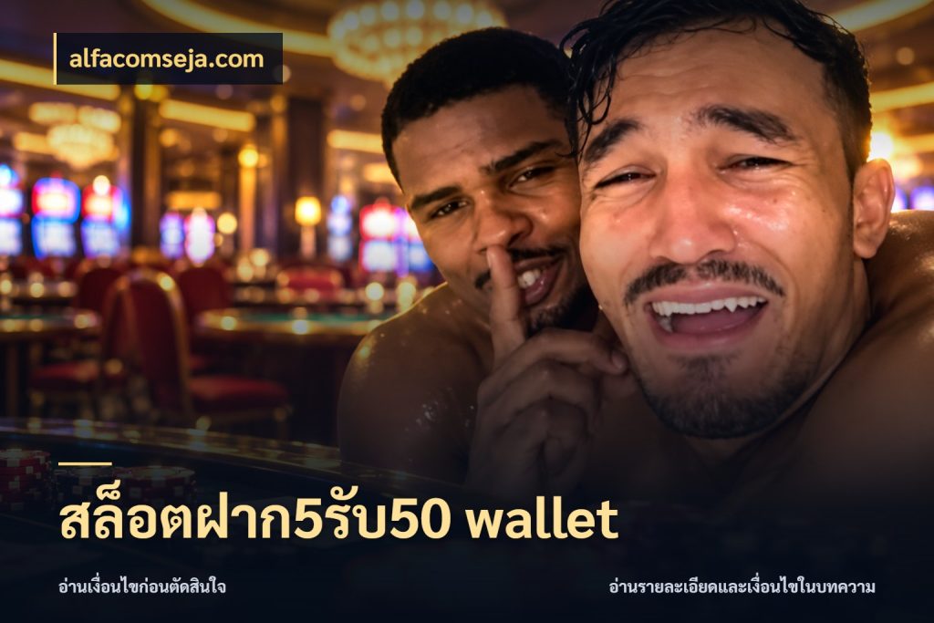 สล็อตฝาก5รับ50 wallet โปรกับเกมที่ชอบเลือกให้ตรงสไตล์ กับ alfacomseja.com