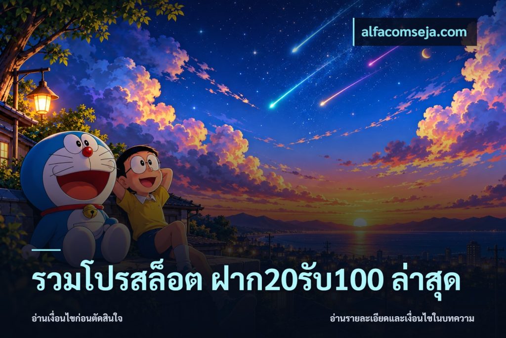 รวมโปรสล็อต ฝาก20รับ100 ล่าสุด