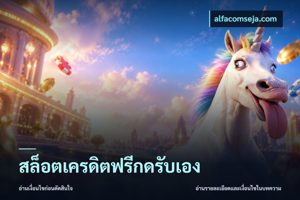 สล็อตเครดิตฟรีกดรับเอง