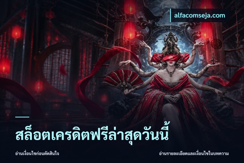 สล็อตเครดิตฟรีล่าสุดวันนี้