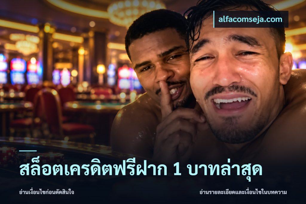 สล็อตเครดิตฟรีฝาก 1 บาทล่าสุด