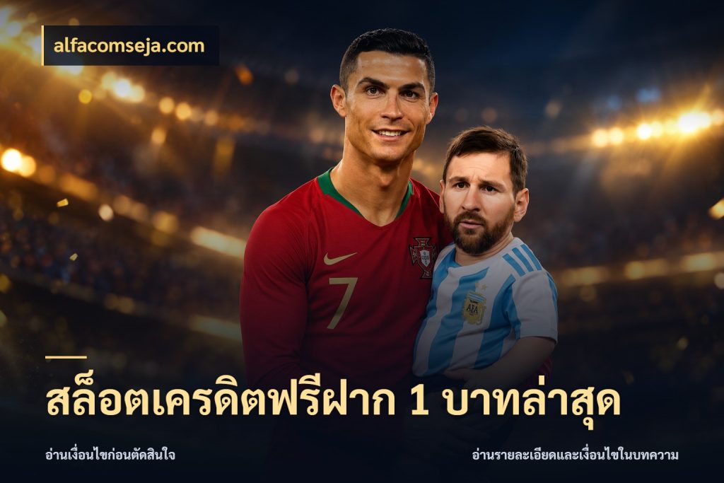 สล็อตเครดิตฟรีฝาก 1 บาทล่าสุด สิทธิ์ที่สายโบนัสสนใจกับวิธีรับ กับ alfacomseja.com