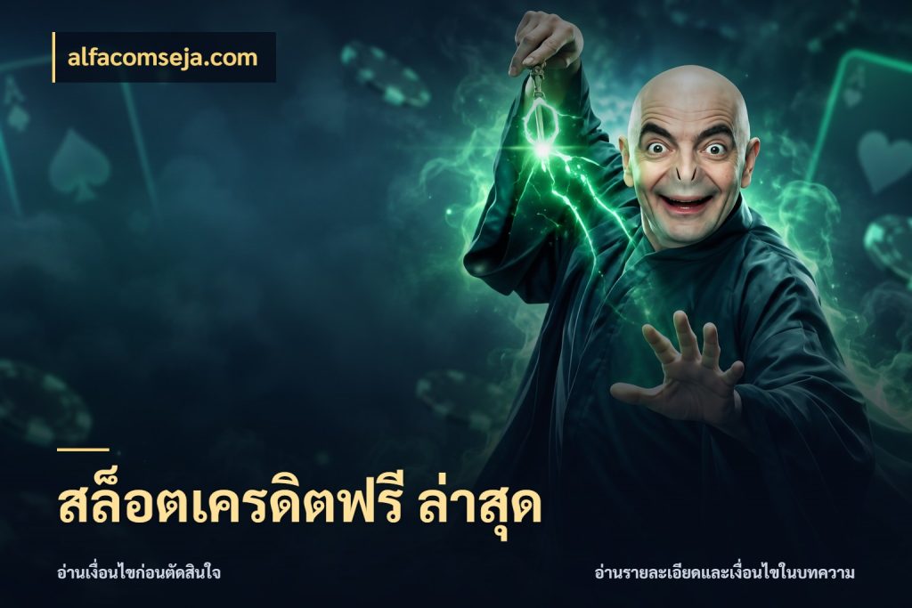 สล็อตเครดิตฟรี ล่าสุด เลือกสไตล์ความสนุกจากรูปแบบเครดิต สไตล์ alfacomseja.com