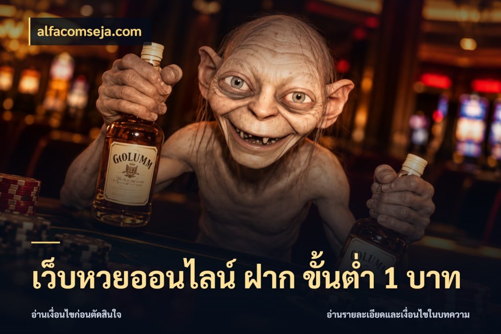 เว็บหวยออนไลน์ ฝาก ขั้นต่ำ 1 บาท มองจำนวนและชื่อรายการให้ตรงเรื่อง ในมุม alfacomseja.com