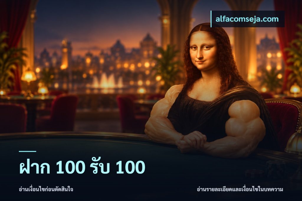 ฝาก 100 รับ 100