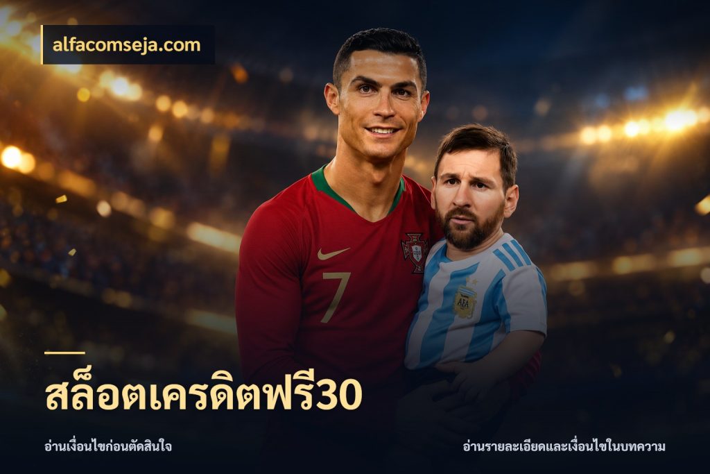 สล็อตเครดิตฟรี30 เปิดประเด็นเครดิตฟรีสำหรับคนชอบลุ้น ในมุม alfacomseja.com