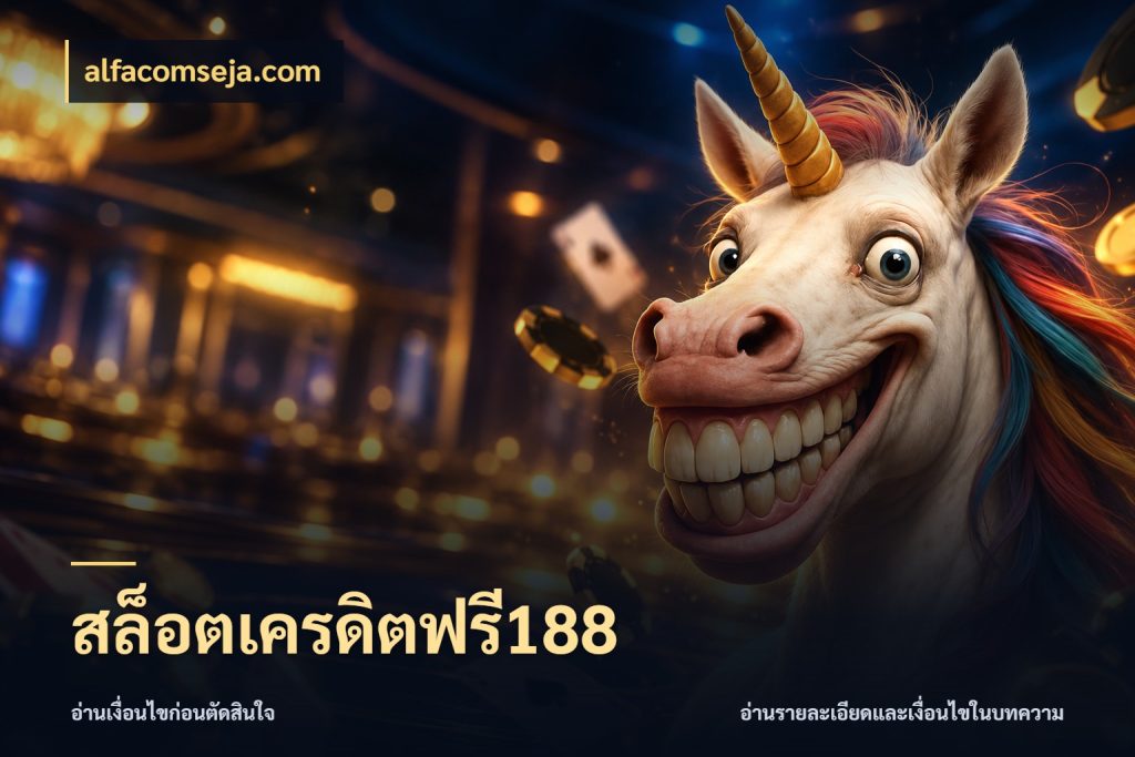 สล็อตเครดิตฟรี188 สีสันของเครดิตฟรีและเกมแนวที่ชอบ สไตล์ alfacomseja.com