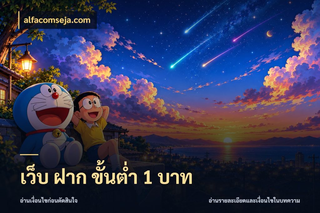 เว็บ ฝาก ขั้นต่ำ 1 บาท ยอดเริ่มต้นน่าจับตากับสิทธิ์ที่เกี่ยวข้อง สไตล์ alfacomseja.com