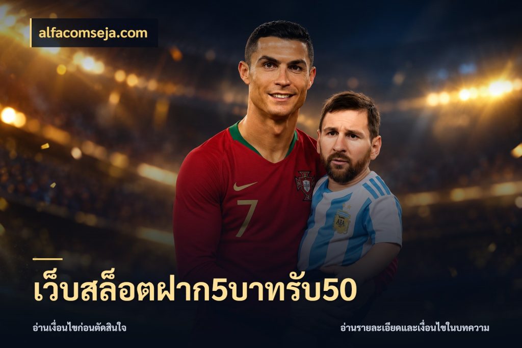 เว็บสล็อตฝาก5บาทรับ50 alfacomseja.com เปิดมุมโปรให้เข้ากับเกมแนวโปรด