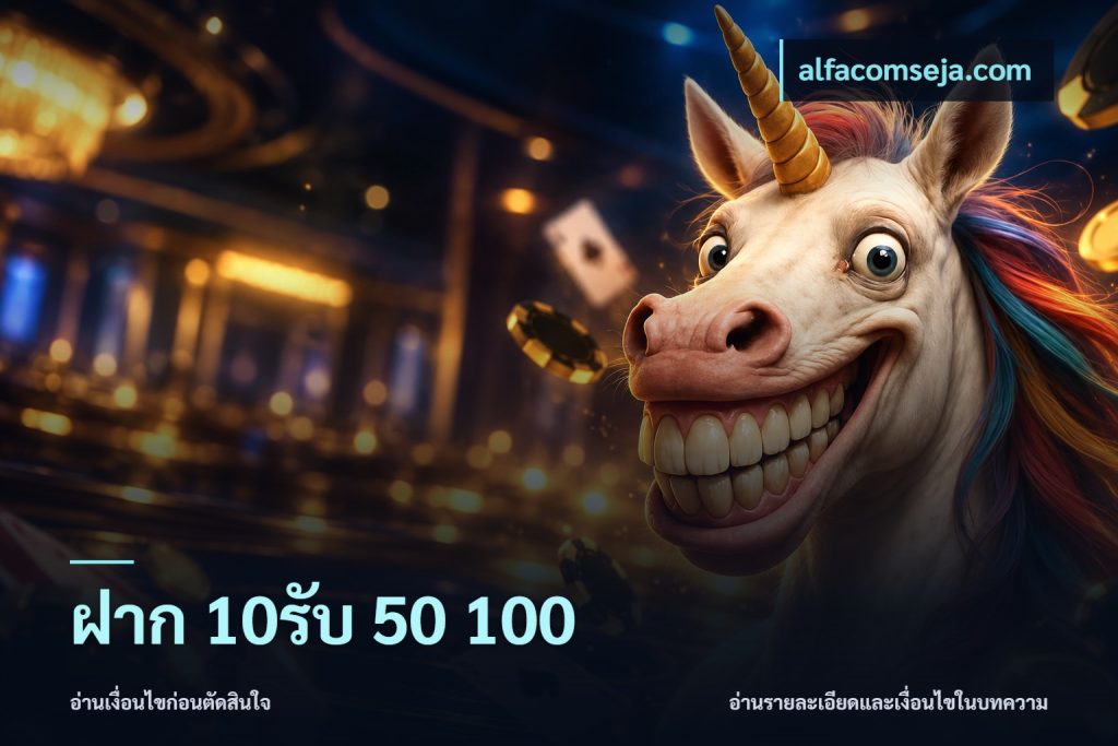 ฝาก 10รับ 50 100