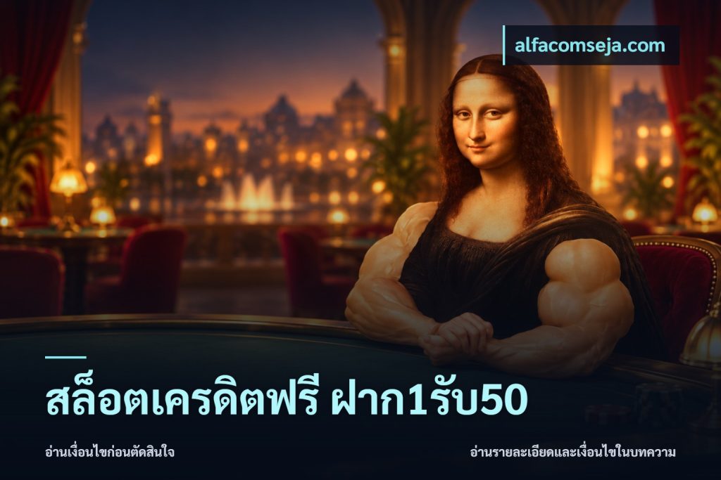 สล็อตเครดิตฟรี ฝาก1รับ50
