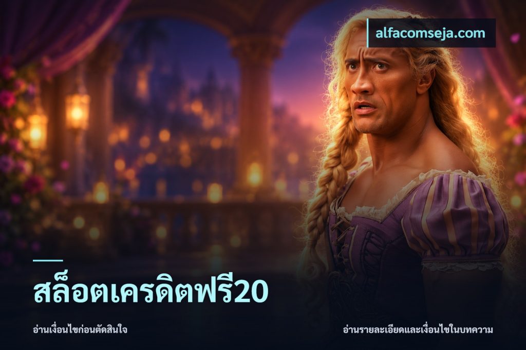 สล็อตเครดิตฟรี20