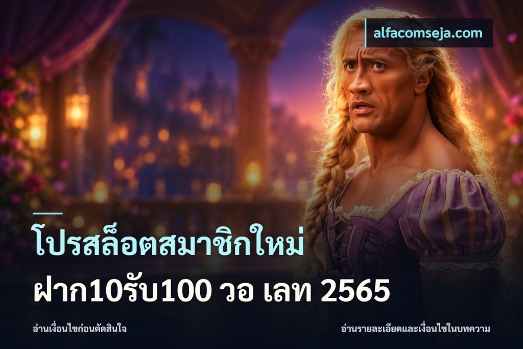 โปรสล็อตสมาชิกใหม่ ฝาก10รับ100 วอ เลท 2565