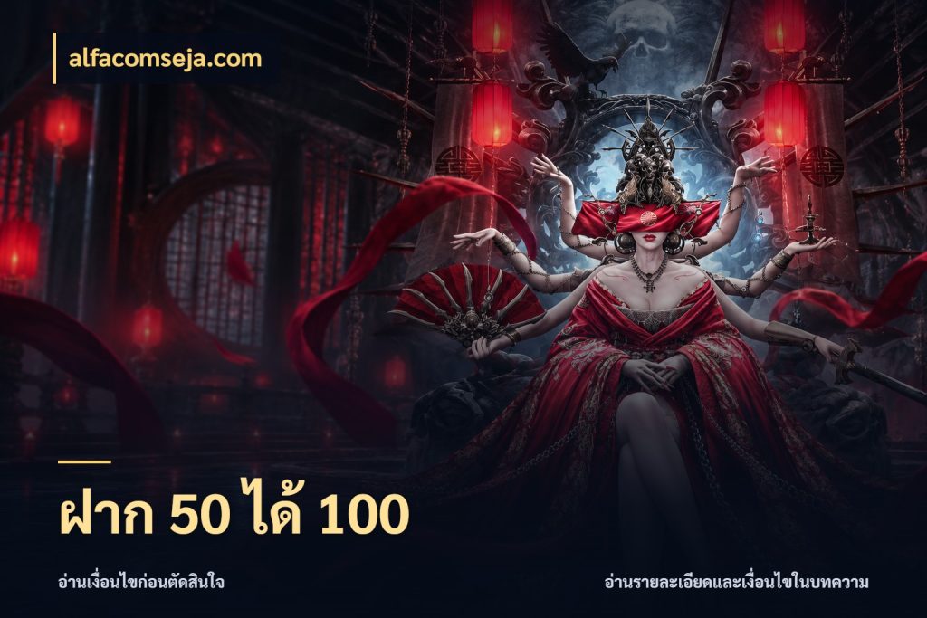 ฝาก 50 ได้ 100 จับประเด็นยอดรับก่อนเลือกความสนุก กับ alfacomseja.com