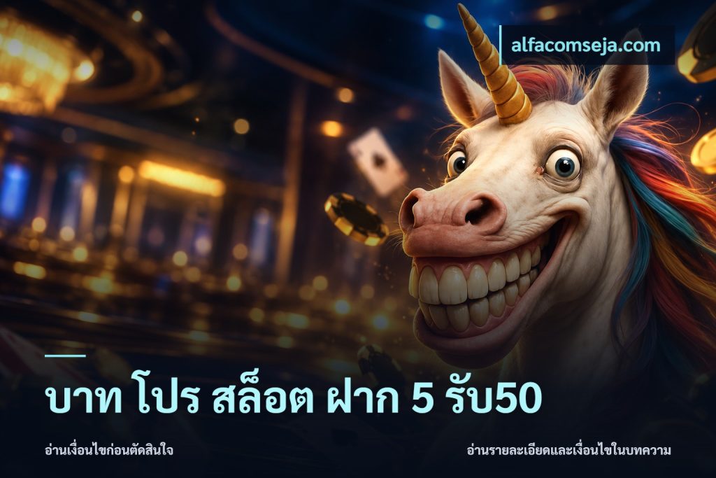 บาท โปร สล็อต ฝาก 5 รับ50