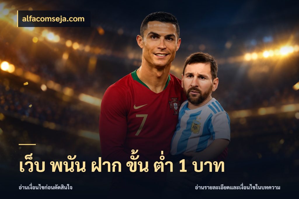 เว็บ พนัน ฝาก ขั้น ต่ำ 1 บาท สายทุนน้อยเลือกความสนุกให้พอดี กับ alfacomseja.com