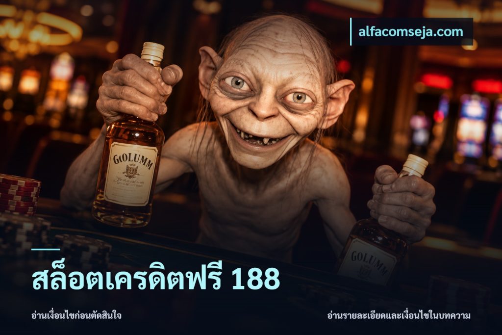 สล็อตเครดิตฟรี 188