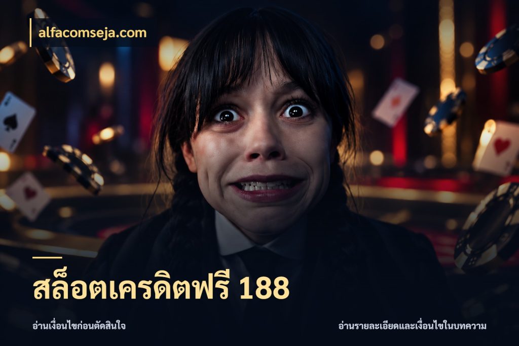 สล็อตเครดิตฟรี 188 ชนิดเครดิตกับสิทธิ์ที่คุณอยากรู้ ในมุม alfacomseja.com