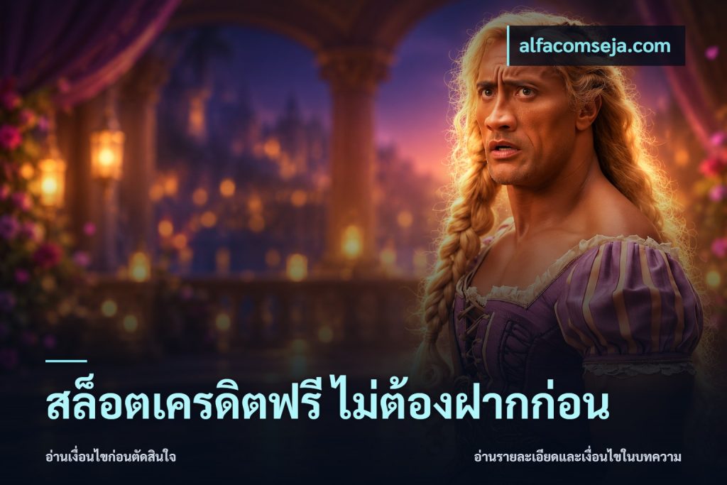 สล็อตเครดิตฟรี ไม่ต้องฝากก่อน