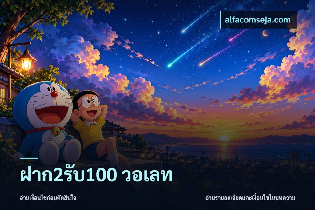 ฝาก2รับ100 วอเลท