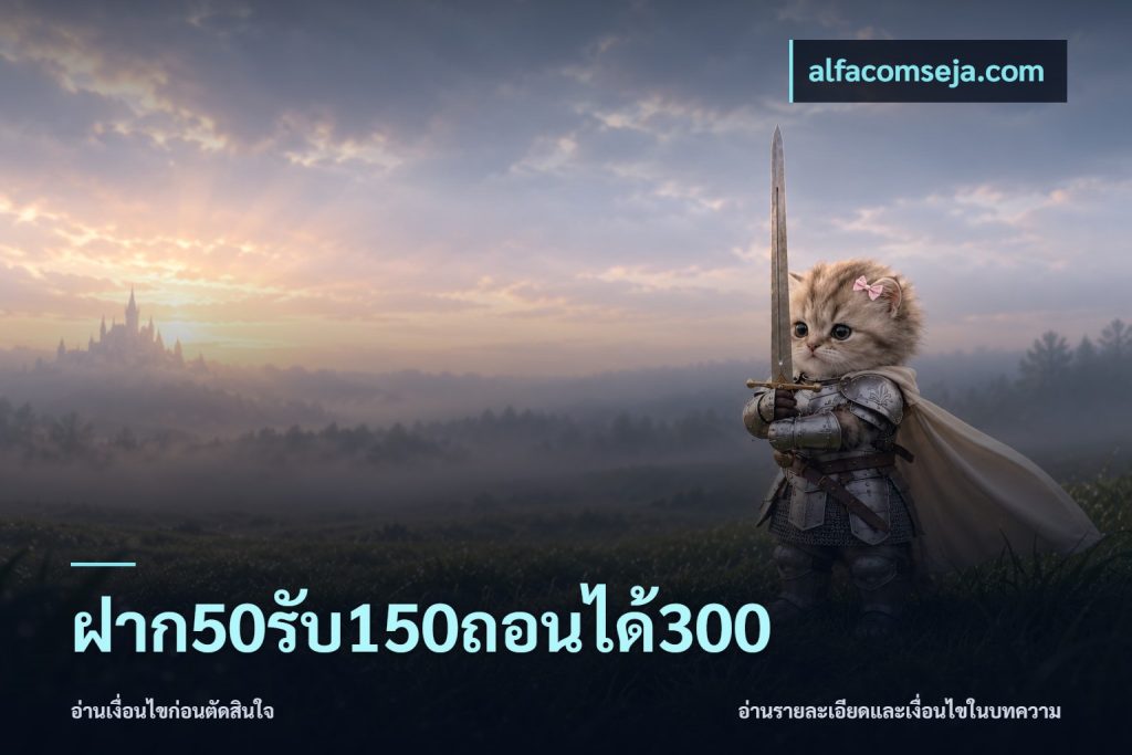 ฝาก50รับ150ถอนได้300