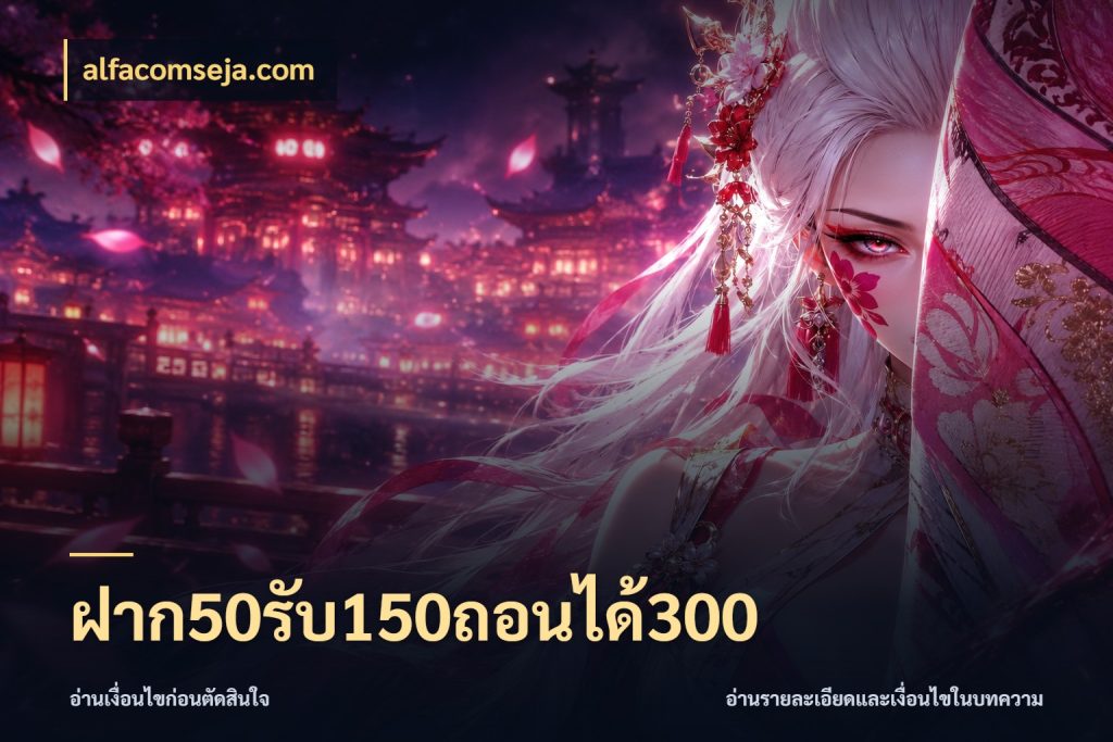 ฝาก50รับ150ถอนได้300 alfacomseja.com จุดเด่นของเครดิตที่คนชอบเกมอยากรู้