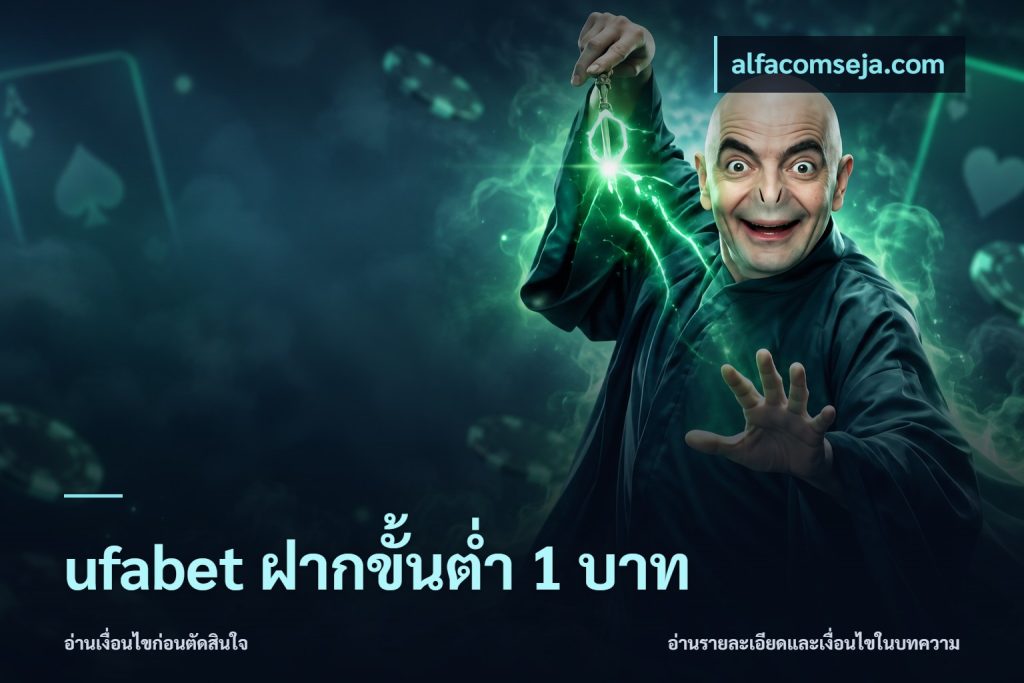 ufabet ฝากขั้นต่ำ 1 บาท