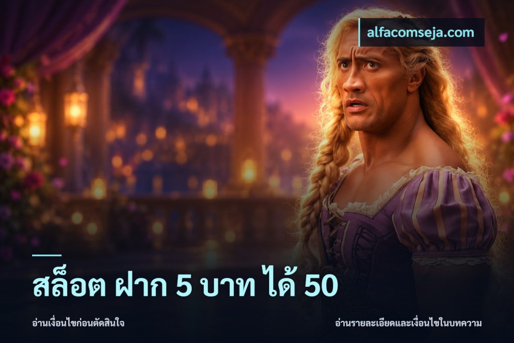 สล็อต ฝาก 5 บาท ได้ 50
